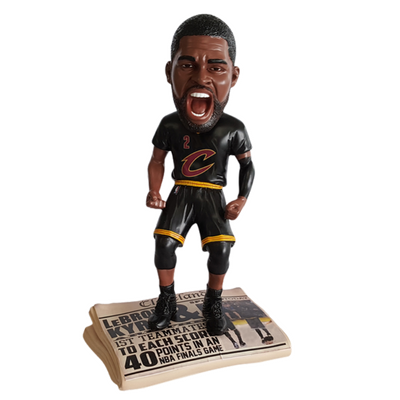 Cleveland Cavaliers 2016 NBA Champions Newspaper Bobbleheads (ONLINE ORDER ONLY)