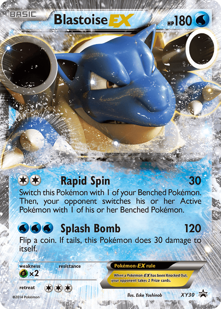 Blastoise EX (XY30) [XY: Black Star Promos] (Online Only)