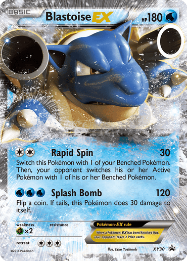 Blastoise EX (XY30) [XY: Black Star Promos] (Online Only)