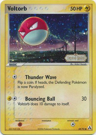 Voltorb (68/92) (Stamped) [EX: Legend Maker] (Online Only)