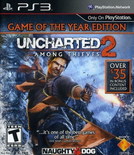 Uncharted 2: Among Thieves (Game of Year Edition) (Playstation 3) (Online Only)