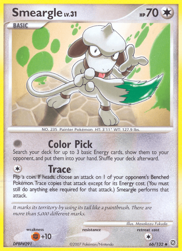 Smeargle (66/132) [Diamond & Pearl: Secret Wonders] (Online Only)