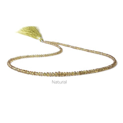 2.5-4.5mm Color Change Garnet Micro-faceted rondelles 16 inch 178 beads AAA (ONLINE ORDER ONLY)