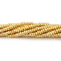 2.5mm Brushed Disc Beads (ONLINE ORDER ONLY)