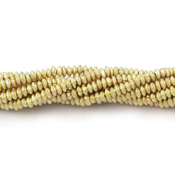 2.5mm Brushed Disc Beads (ONLINE ORDER ONLY)