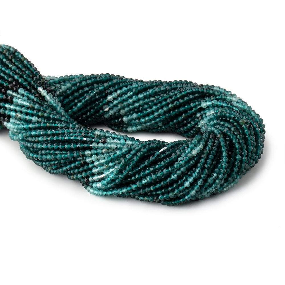 2.5mm Grandidierite Micro Faceted Round Beads 12.5 inch 142 pieces AAA (ONLINE ORDER ONLY)