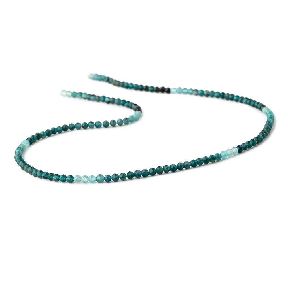 2.5mm Grandidierite Micro Faceted Round Beads 12.5 inch 142 pieces AAA (ONLINE ORDER ONLY)
