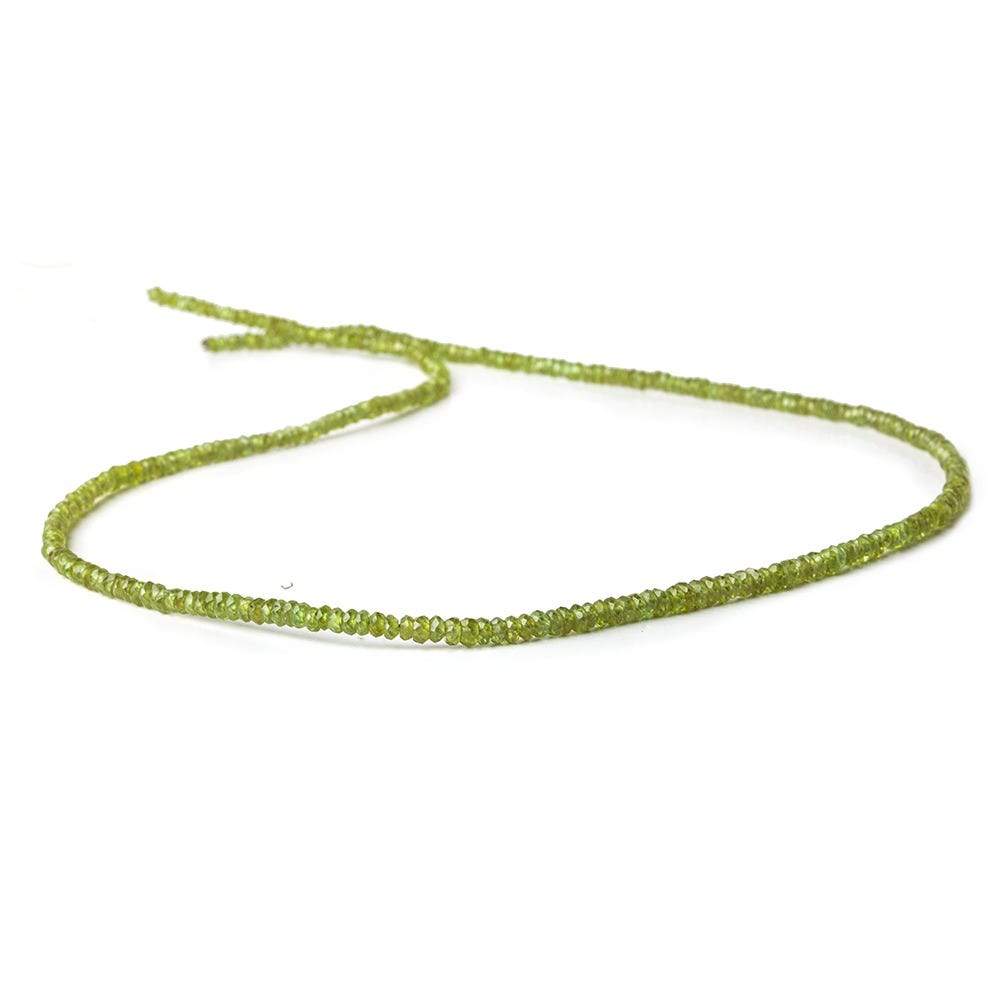 2.5mm Idocrase Faceted Rondelle Beads 16 inch 300 pieces (ONLINE ORDER ONLY)
