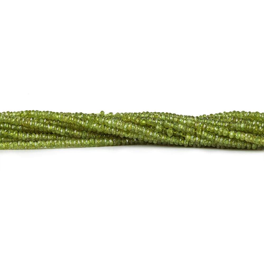 2.5mm Idocrase Faceted Rondelle Beads 16 inch 300 pieces (ONLINE ORDER ONLY)