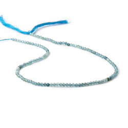 2.5mm Indicolite Tourmaline Micro Faceted Round Beads 12.5 inch 126 pieces (ONLINE ORDER ONLY)