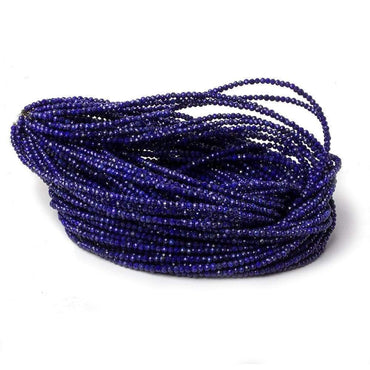 2.5mm Lapis Lazuli MicroFaceted rondelle beads 17 inch 200 pieces (ONLINE ORDER ONLY)
