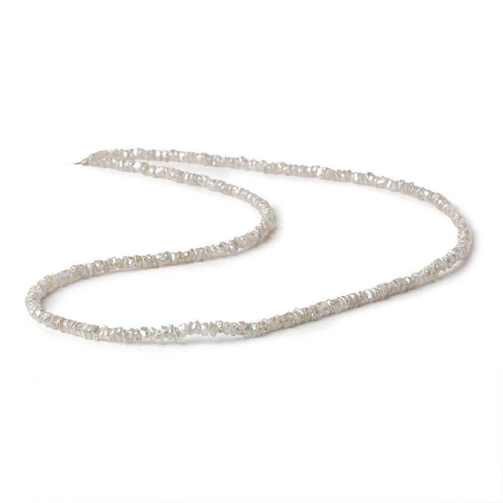 3.5mm Mystic Champagne Zircon native cut rondelle beads 16 inch 250pcs (ONLINE ORDER ONLY)