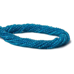 2.5mm Neon Apatite Micro Faceted Rondelle Beads 13 inch 135 pieces AAA (ONLINE ORDER ONLY)