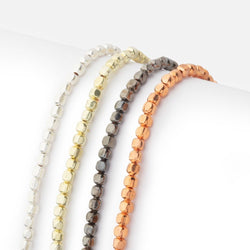 2.5mm Polished Cube Beads (ONLINE ORDER ONLY)