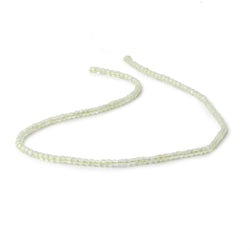 2.5mm Prehnite Micro Faceted Cube Beads 12.25 inch 134 pieces (ONLINE ORDER ONLY)