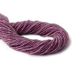 2.5mm Rhodolite Garnet plain round beads 15 inch 165 beads (ONLINE ORDER ONLY)