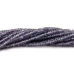 2.5mm Shaded Indigo Spinel Plain Rondelle Beads 16 inch 300 pieces AA (ONLINE ORDER ONLY)