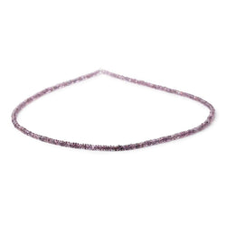 2.5mm Shaded Plum Spinel Plain Rondelle Beads 16 inch 300 pieces AA (ONLINE ORDER ONLY)