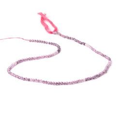 2.5mm Shaded Ruby Micro Faceted Round Beads 12.5 inch 138 pieces (ONLINE ORDER ONLY)