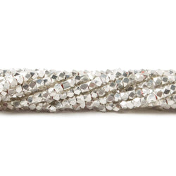 2.5mm Shiny Faceted Nugget Beads 8 inch 80 pieces (ONLINE ORDER ONLY)