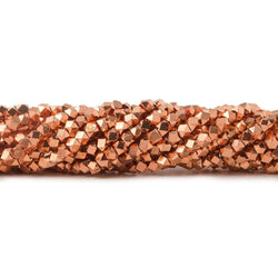 2.5mm Shiny Faceted Nugget Beads 8 inch 80 pieces (ONLINE ORDER ONLY)