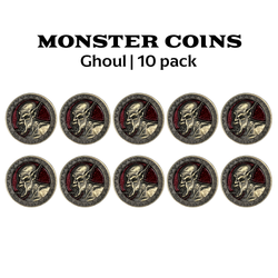Monster Coins - Ghoul - 10 Pack
