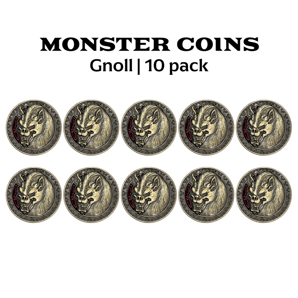 Monster Coins - Gnoll - 10 Pack
