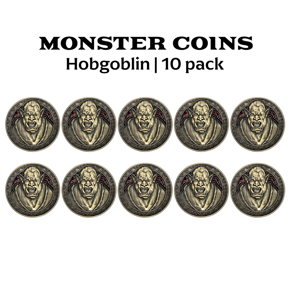 Monster Coins - Hobgoblin - 10 Pack