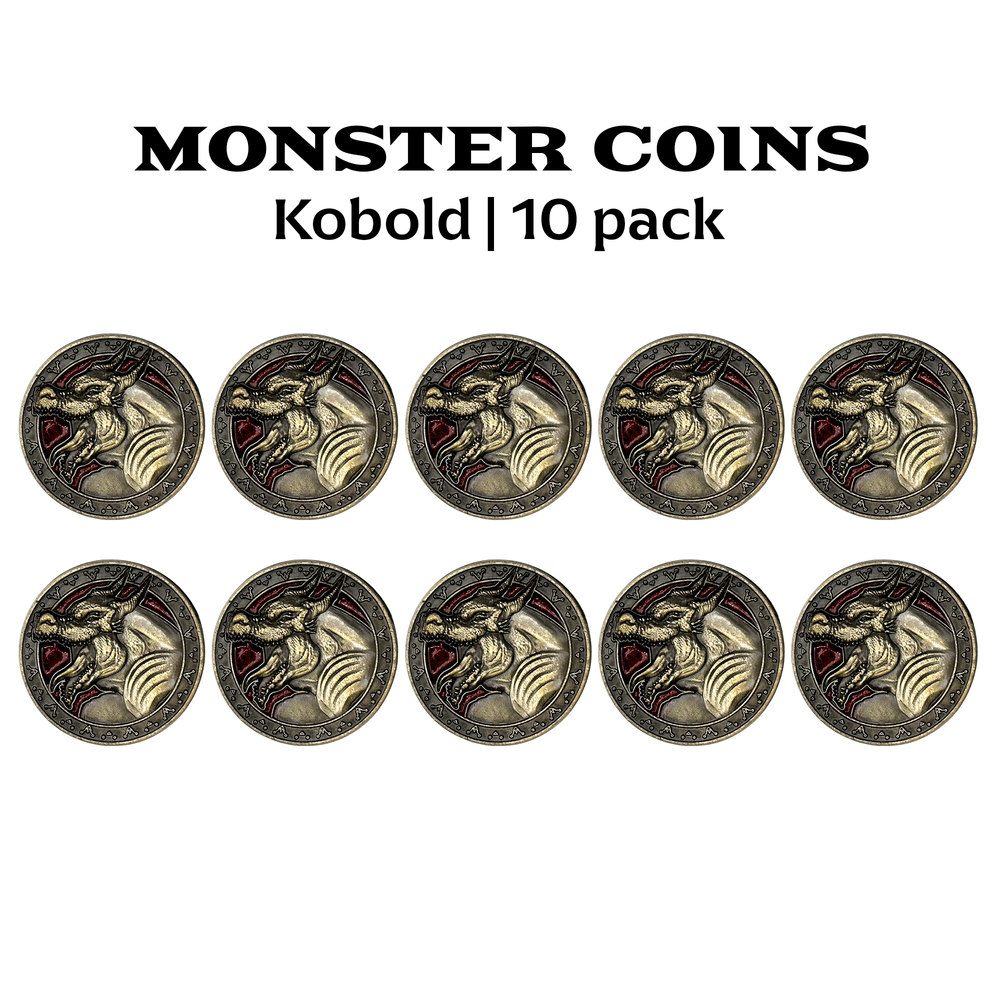 Monster Coins - Kobolds - 10 Pack