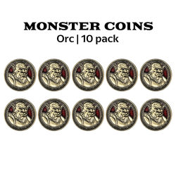 Monster Coins - Orcs - 10 Pack