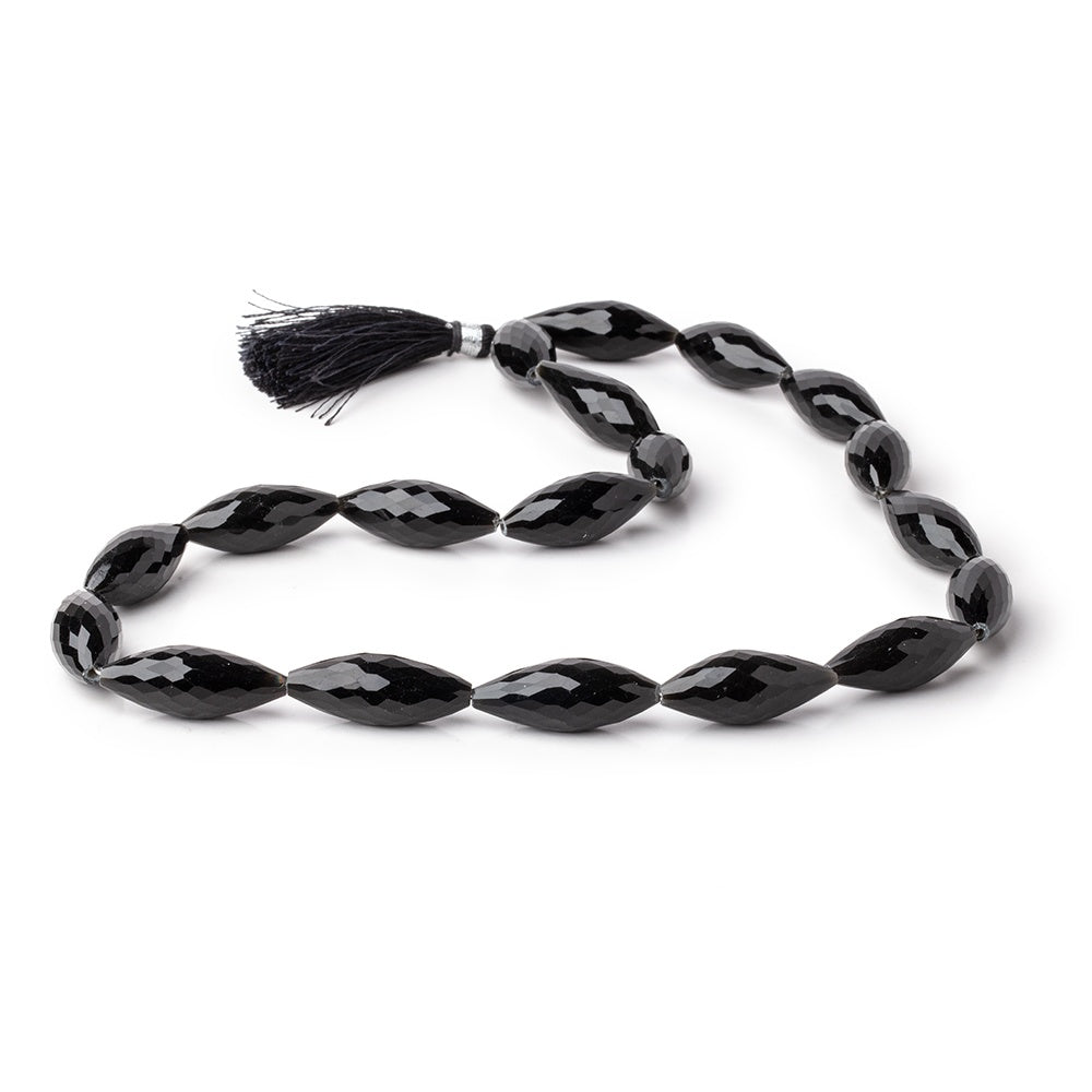 25x10mm Rainbow Obsidian Faceted Marquise Beads 18 inch 19 pieces (ONLINE ORDER ONLY)