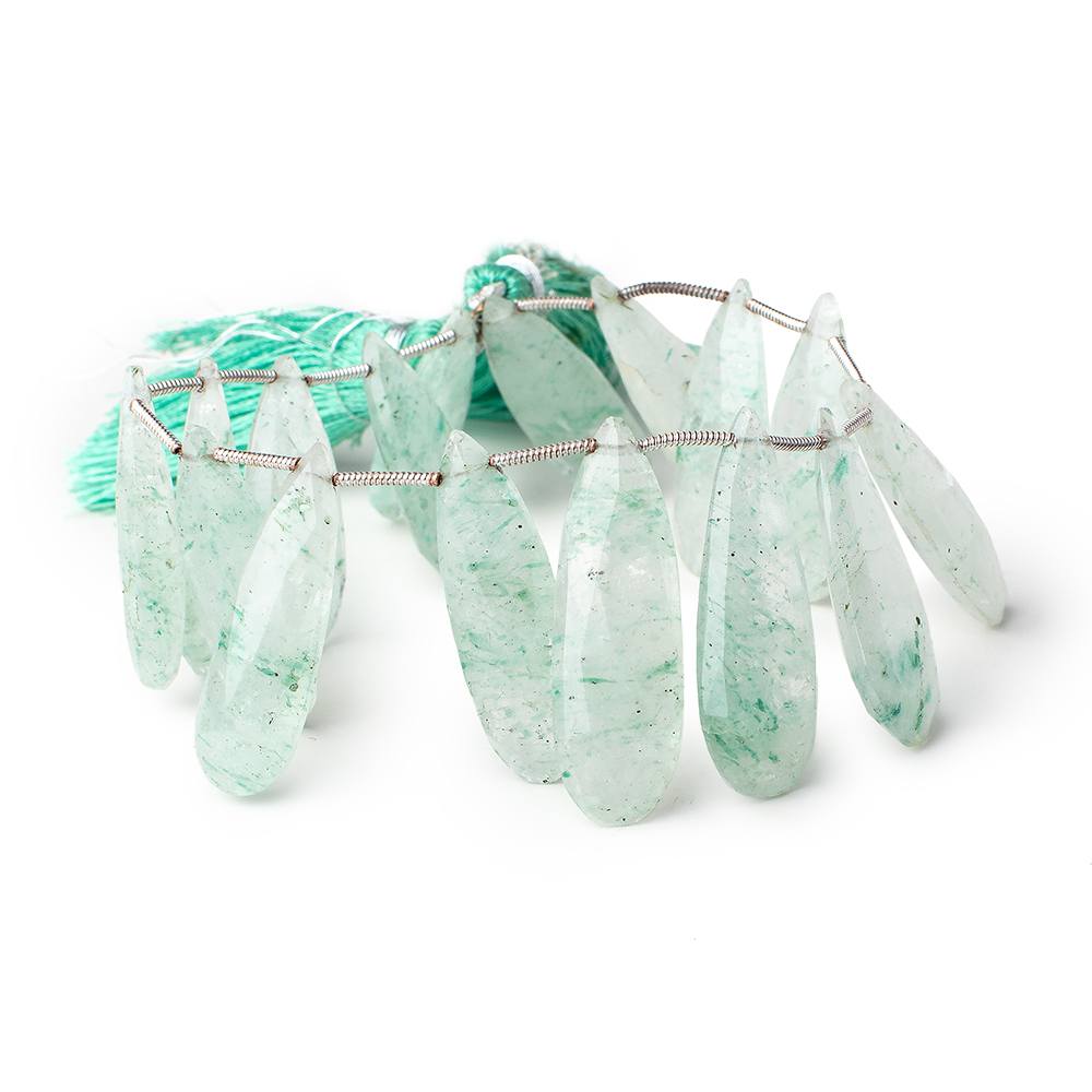 25x11-32x11mm Aventurine Faceted Pear Beads 7.5 inch 15 pieces (ONLINE ORDER ONLY)