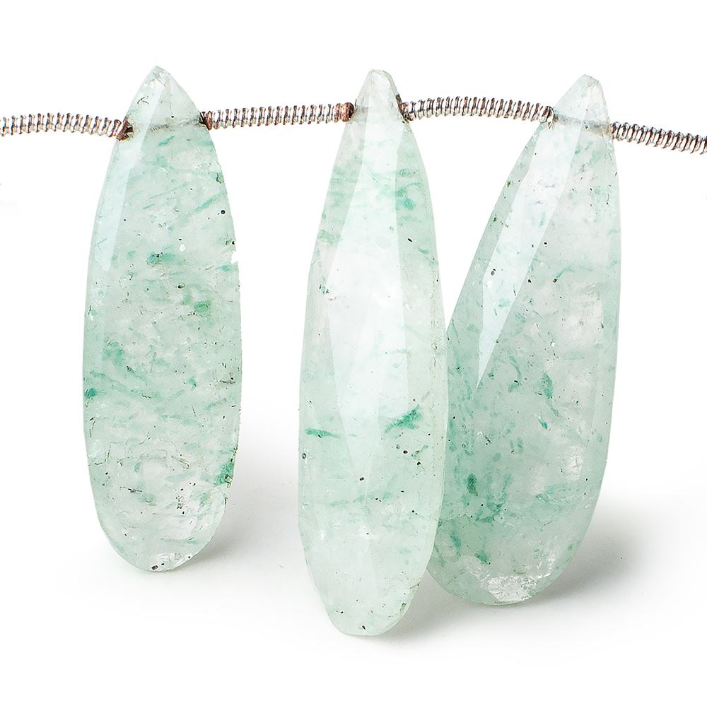 25x11-32x11mm Aventurine Faceted Pear Beads 7.5 inch 15 pieces (ONLINE ORDER ONLY)