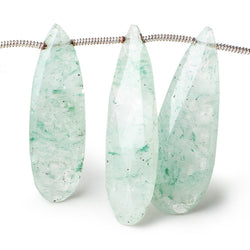 25x11-32x11mm Aventurine Faceted Pear Beads 7.5 inch 15 pieces (ONLINE ORDER ONLY)