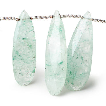 25x11-32x11mm Aventurine Faceted Pear Beads 7.5 inch 15 pieces (ONLINE ORDER ONLY)