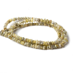 2.5x2-3x2mm Yellow Diamond crystal nugget beads 15 inch 220 pieces (ONLINE ORDER ONLY)