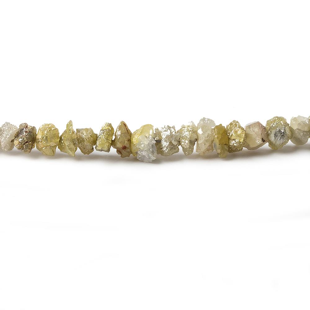 2.5x2-3x2mm Yellow Diamond crystal nugget beads 15 inch 220 pieces (ONLINE ORDER ONLY)