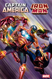 Captain America Iron Man #4 A Alex Ross Derek Landy (02/23/2022) Marvel (ONLINE ORDER ONLY)