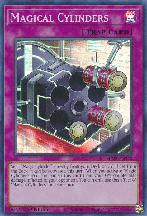 Magical Cylinders [MP22-EN226] Super Rare (ONLINE ORDER ONLY)