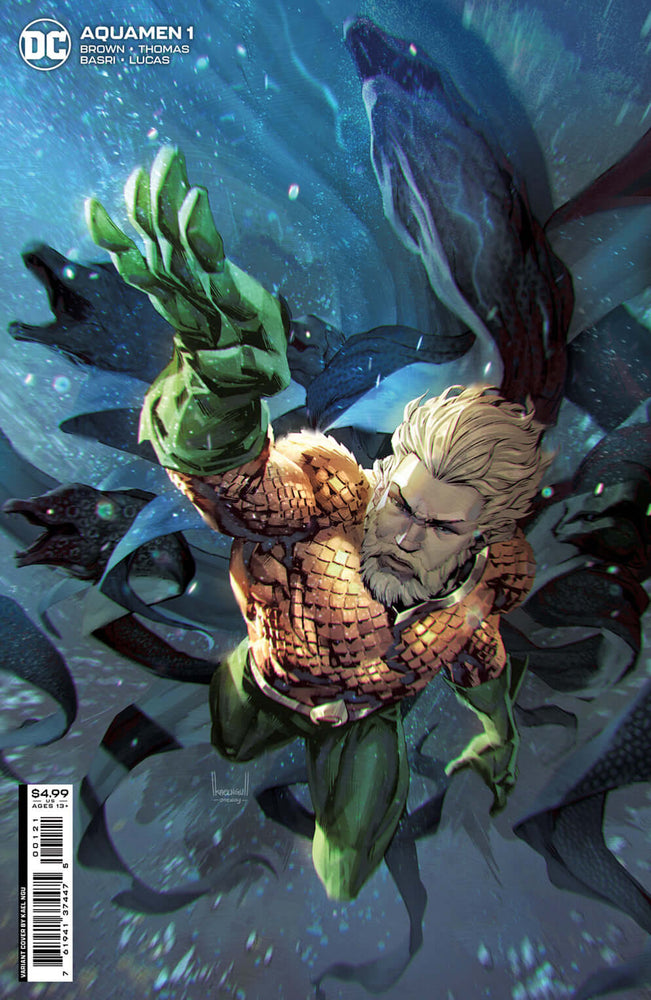 Aquamen #1 B Kael Ngu Card Stock Variant (02/22/2022) Dc (ONLINE ORDER ONLY)