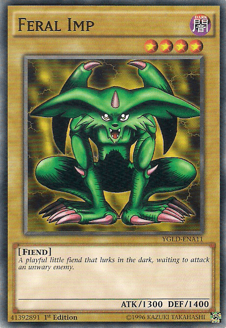Feral Imp [YGLD-ENA11] Common (ONLINE ORDER ONLY)