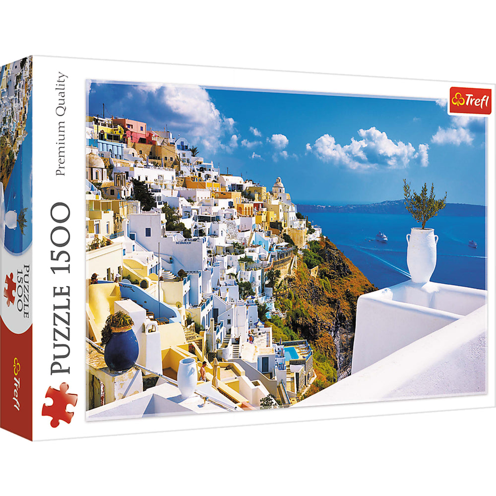Trefl Red 1500 Piece Puzzle - Santorini, Greece / Wlodarczyk (ONLINE ORDER ONLY)
