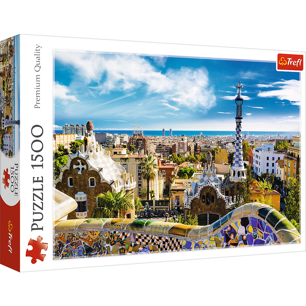 Trefl Red Park Güell, Barcelona 1500 Piece Puzzle (ONLINE ORDER ONLY)