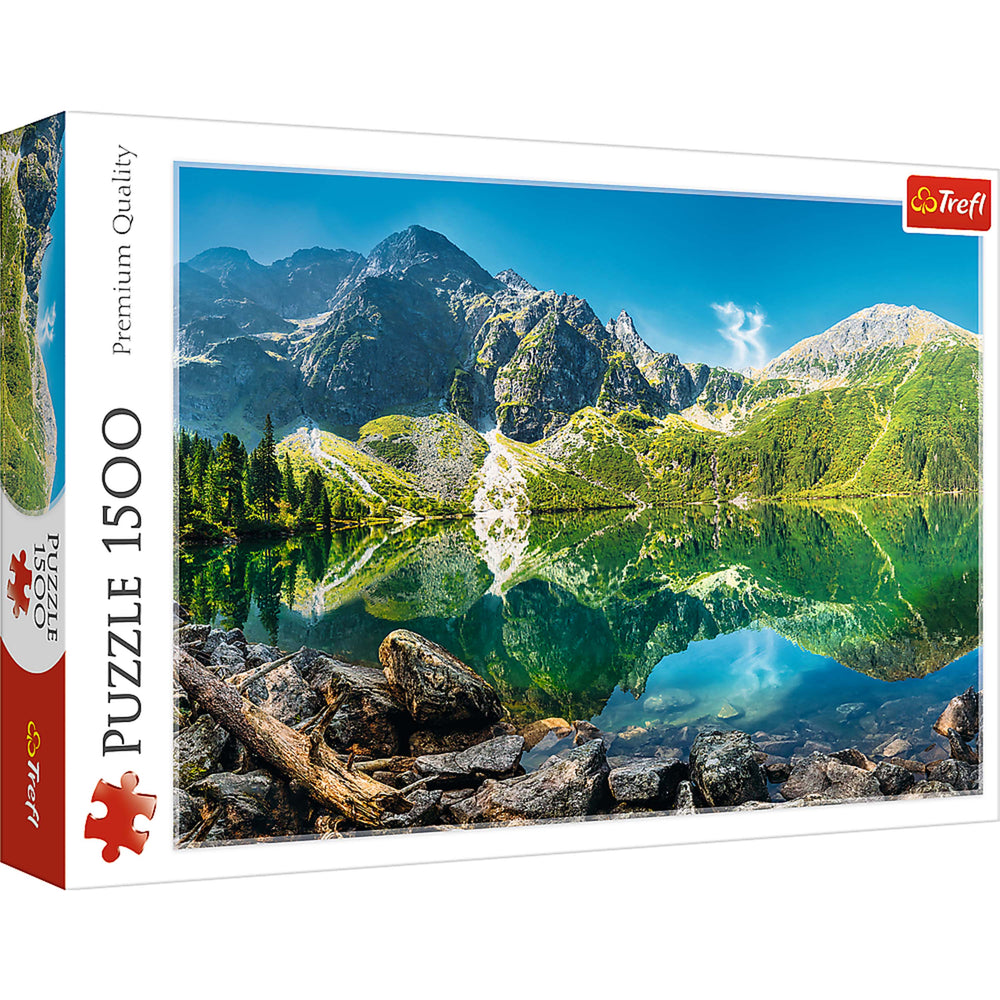 Trefl Red Morskie Oko Lake, Tatras, Poland 1500 Piece Puzzle (ONLINE ORDER ONLY)