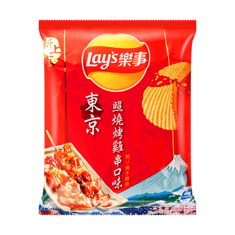 Lay's Taiwan Potato Chips Tokyo Yakitori Flavor 34g (ONLINE ORDER ONLY)