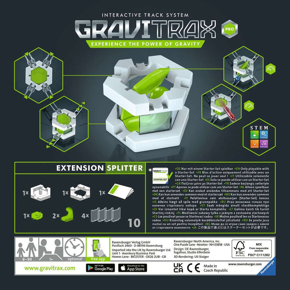 GraviTrax Pro: Extension Vertical Splitter (ONLINE ORDER ONLY)