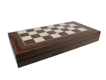 Backgammon- 15" Simple Wood Grain Backgammon Set (ONLINE ORDER ONLY)