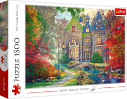 Trefl Red Autumn Mansion 1500 Piece Puzzle