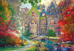 Trefl Red Autumn Mansion 1500 Piece Puzzle