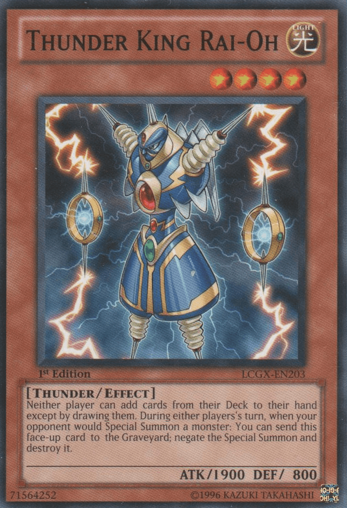 Thunder King Rai-Oh [LCGX-EN203] Common (ONLINE ORDER ONLY)